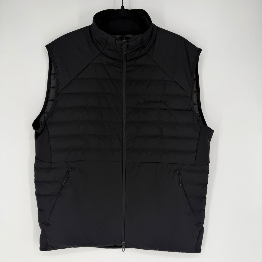 LULULEMON Men's Down For It All Vest M4AGZS BLACK GOOSE DOWN PRIMALOFT XL